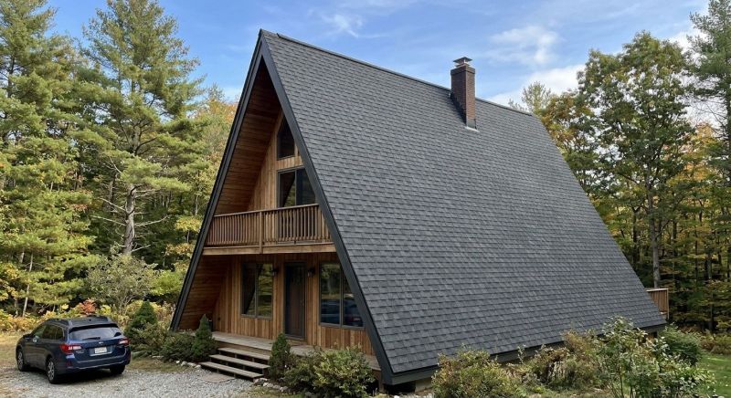 A Frame Roof Installation in Henry County, GA