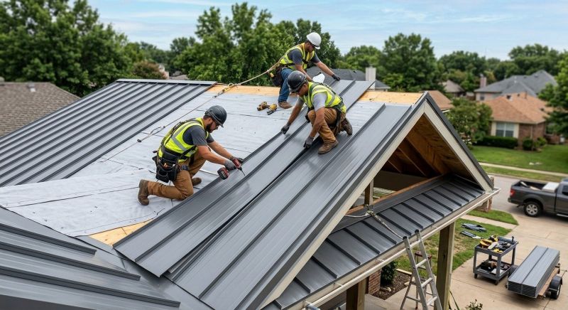 Aluminum Roof Installation in Conyers, GA