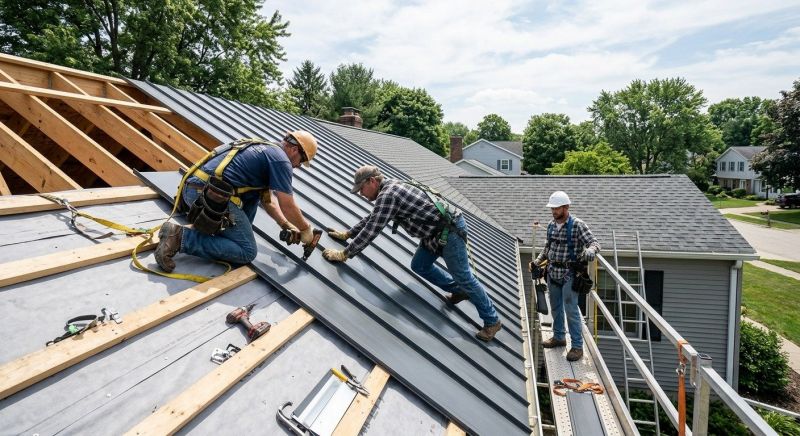 Aluminum Roof Installation in Fulton County, GA