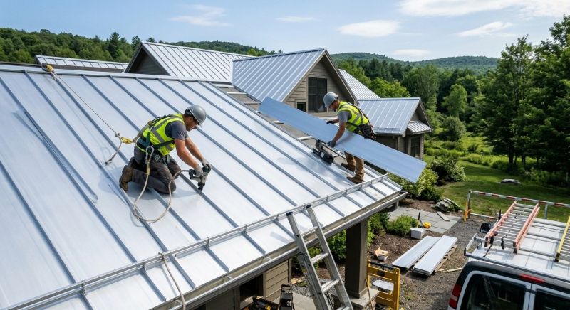 Aluminum Roof Installation in Peachtree City, GA