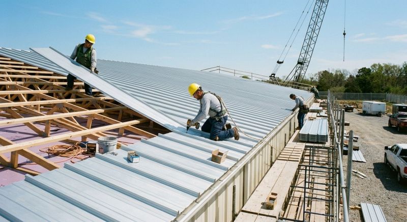 Aluminum Roof Installation in Tyrone, GA