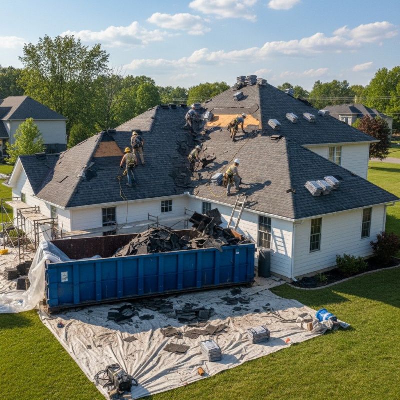 Asphalt Roof Replacement in Locust Grove, GA