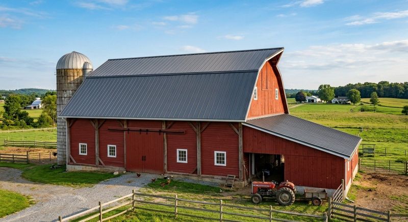 Barn Roof Replacement in Fayetteville, GA