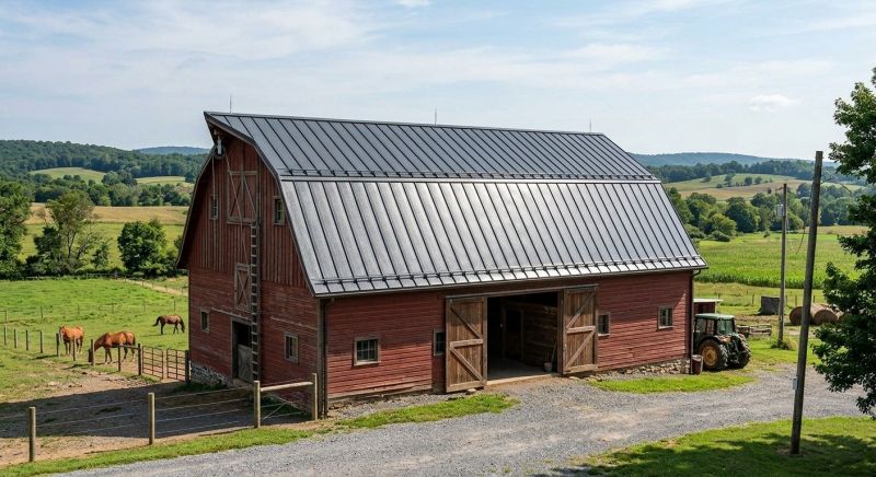 Barn Roof Replacement in Hampton, GA