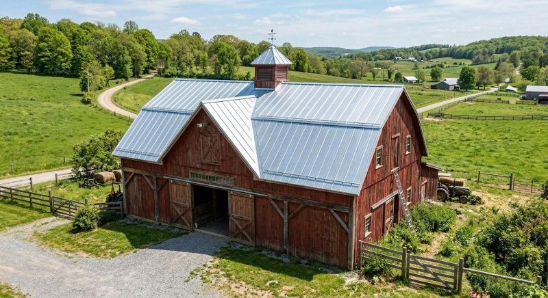 Barn Roof Replacement in Oxford, GA