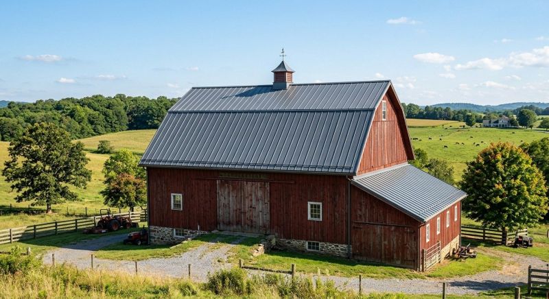 Barn Roof Replacement in Peachtree City, GA