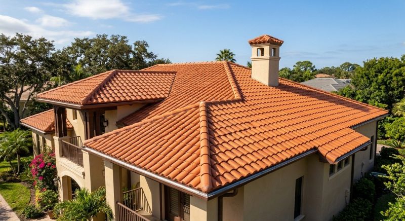 Barrel Tile Roof Installation in Henry County, GA