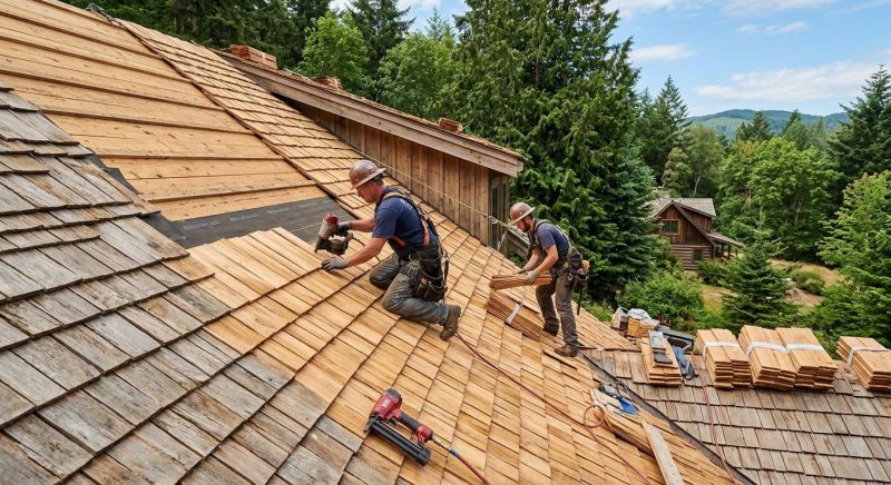 Cedar Roof Installation in Henry County, GA