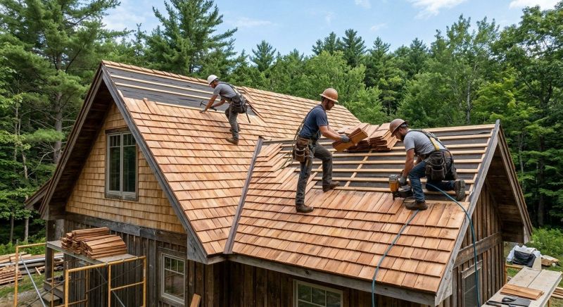 Cedar Roof Installation in Lithonia, GA