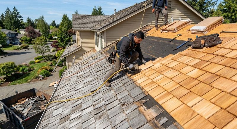Cedar Roof Replacement in Ellenwood, GA