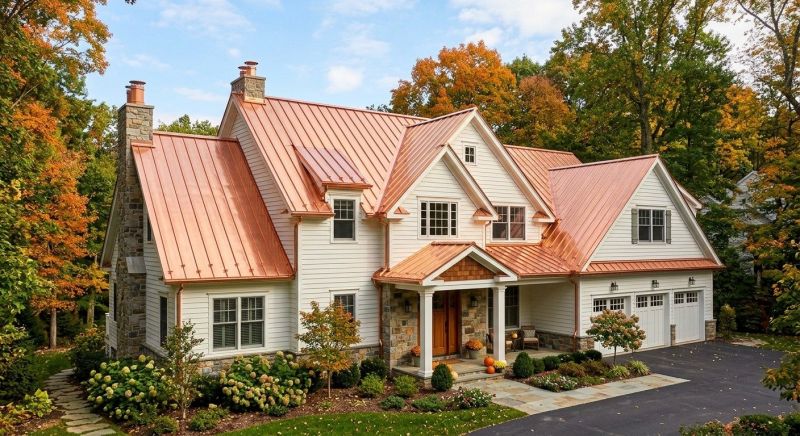 Copper Roof Replacement in Henry County, GA