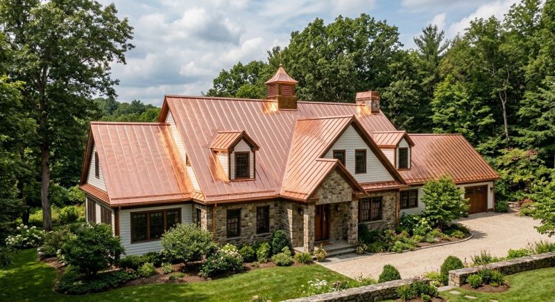 Copper Roof Replacement in Henry County, GA