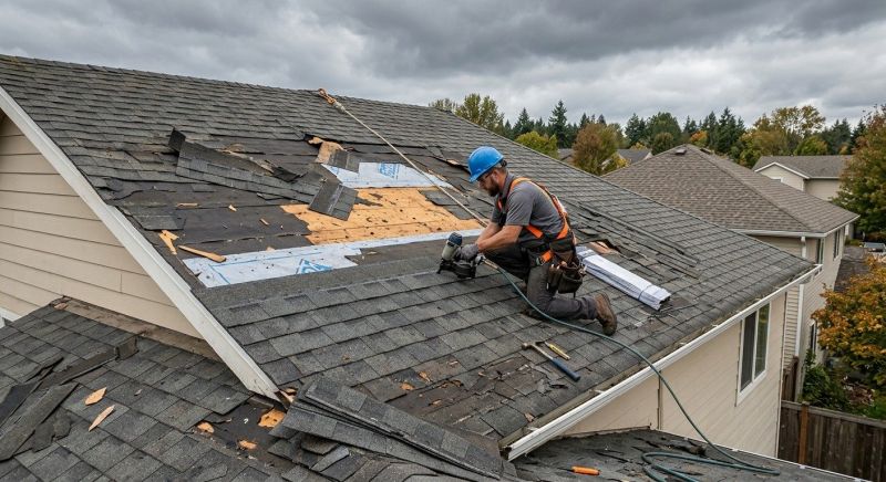 Damaged Roof Replacement in Clayton County, GA