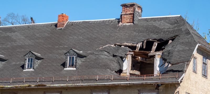 Damaged Roof Replacement in Fairburn, GA
