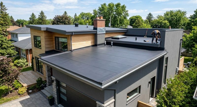 Epdm Roof Installation in Fairburn, GA