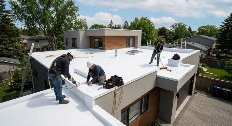 Flat Roof Installation in Griffin, GA