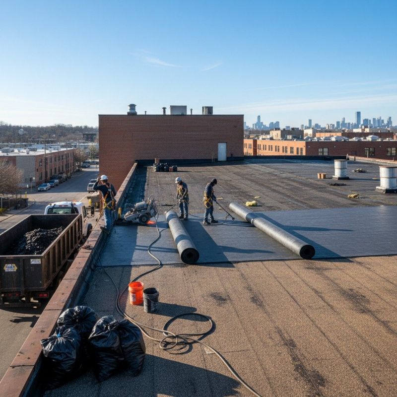 Flat Roof Replacement in Norcross, GA