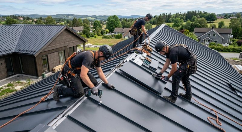 Metal Roof Installation in Mcdonough, GA