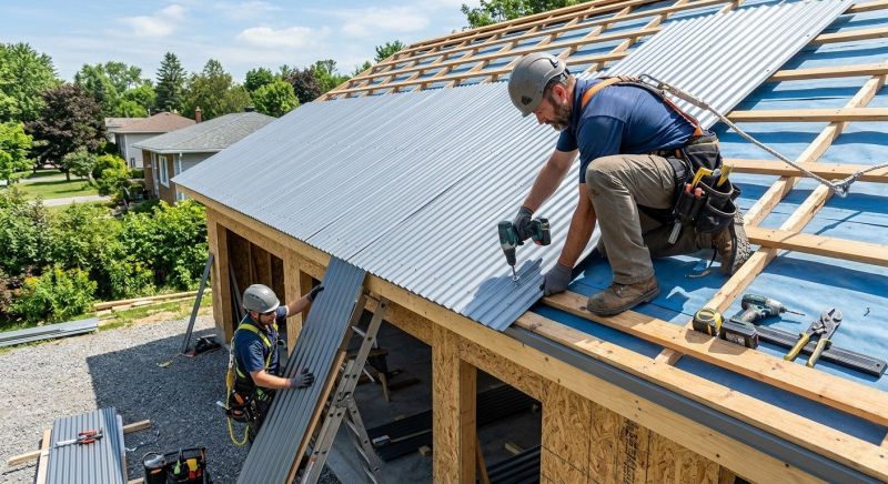Metal Roof Installation in Rockdale County, GA