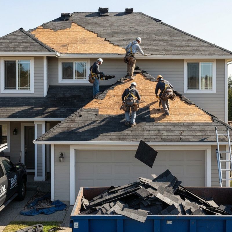 Roof Shingles Replacement in Hampton, GA