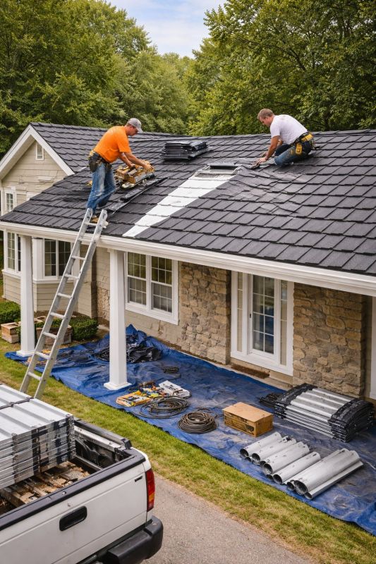 Sheet Roofing Installation in Locust Grove, GA