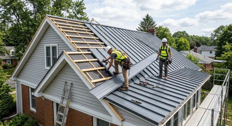 Sheet Roofing Installation in Tyrone, GA