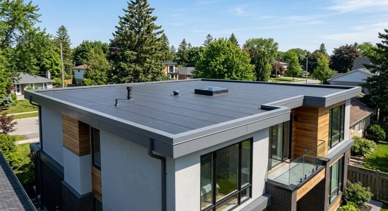 Single Ply Roof Installation in Union City, GA