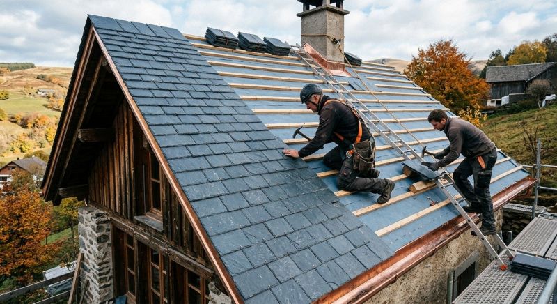 Slate Roof Construction in Tucker, GA