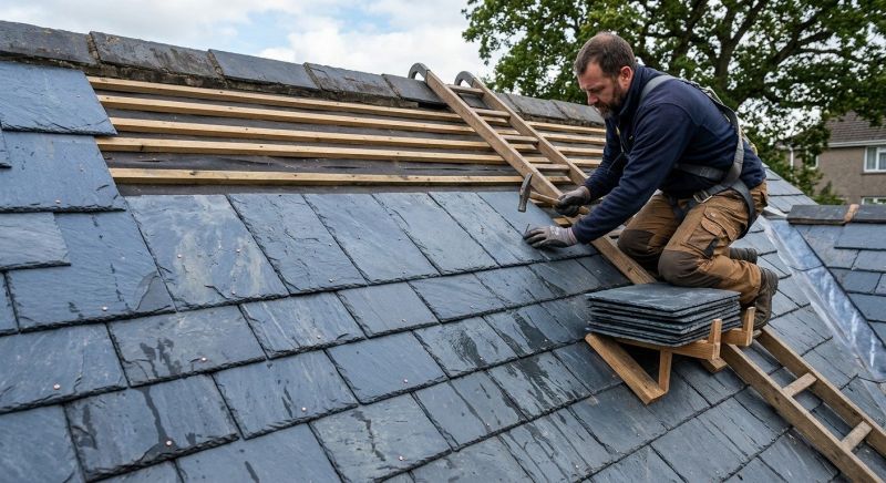Slate Roof Installation in Tyrone, GA