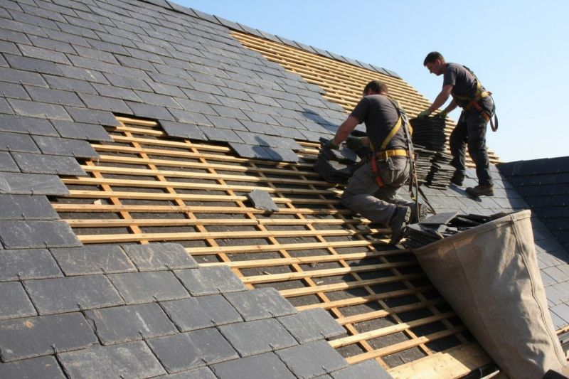 Slate Roof Replacement in Fayetteville, GA