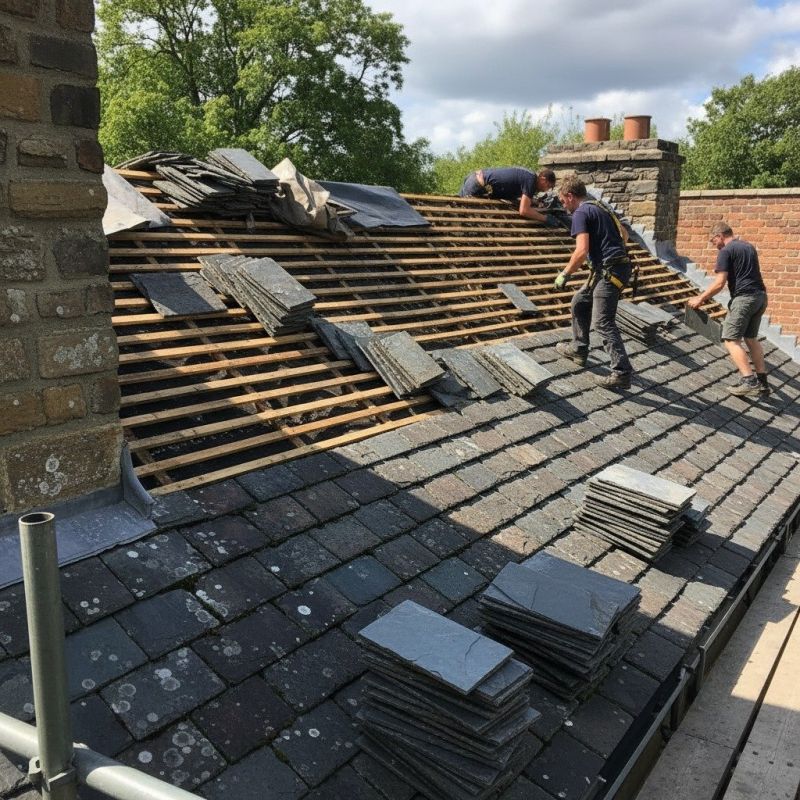 Slate Roof Replacement in Henry County, GA