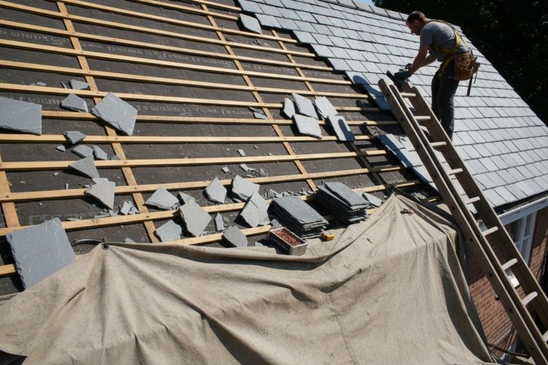 Slate Roof Replacement in Henry County, GA