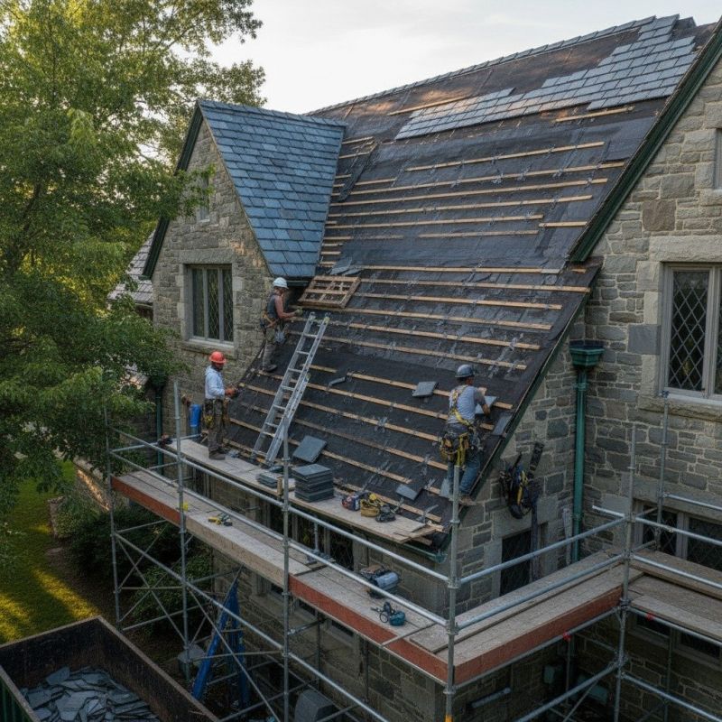 Slate Roof Replacement in Lithonia, GA