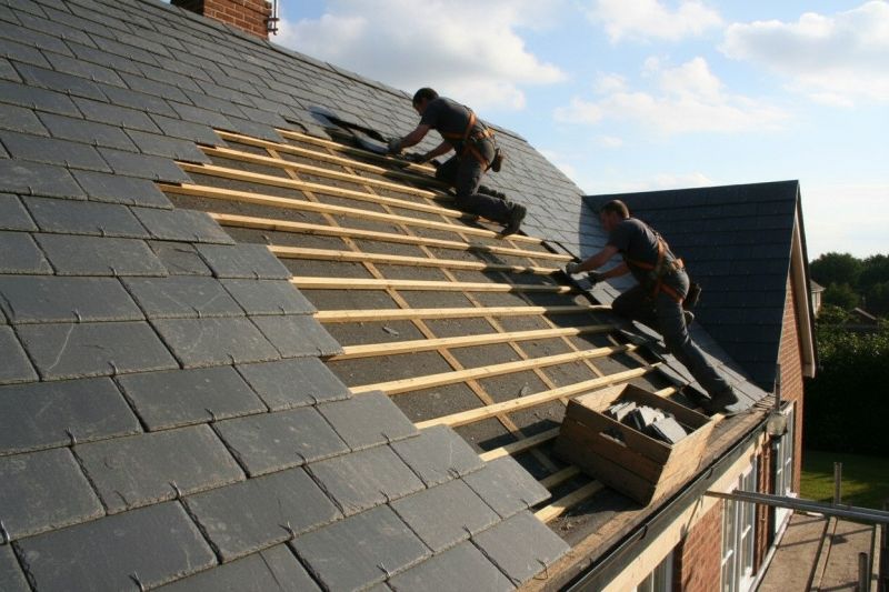 Slate Roof Replacement in Oxford, GA