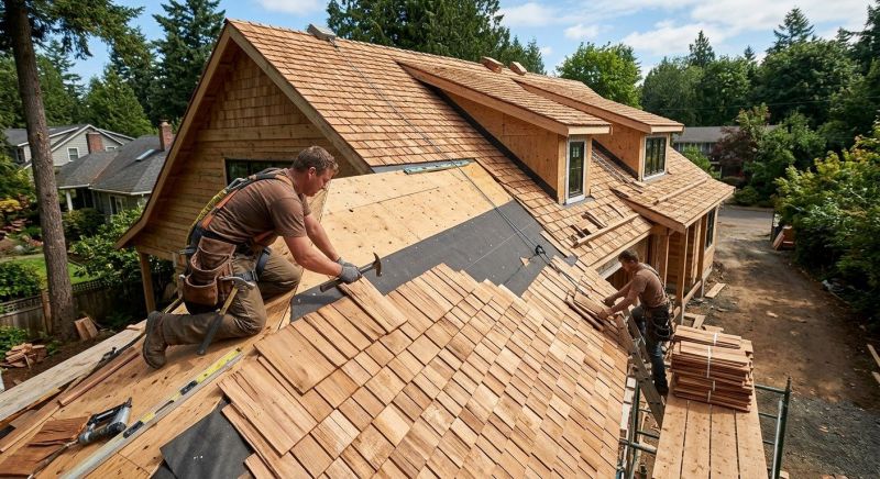 Wood Roofing Installation in Forest Park, GA