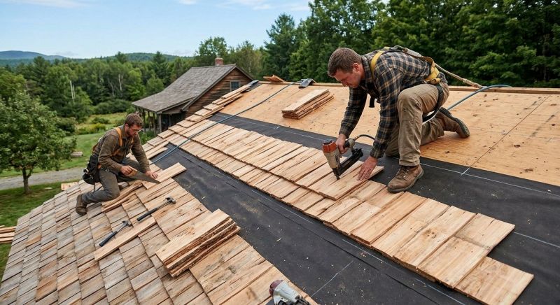 Wood Roofing Installation in Griffin, GA
