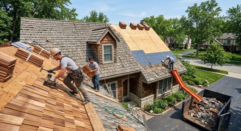 Wood Shake Roof Replacement in Atlanta, GA