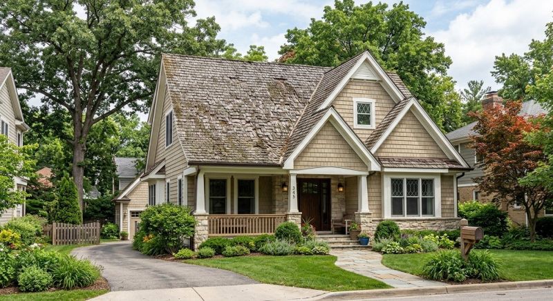 Wood Shake Roof Replacement in Fayetteville, GA