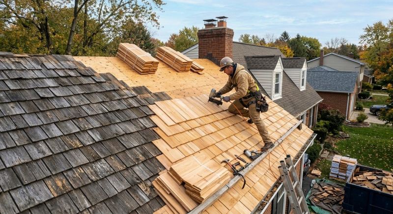 Cedar Shingles Replacement